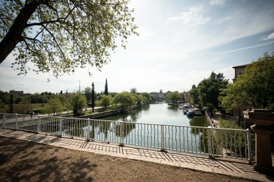 AI-generated travel thumbnail for Santerno