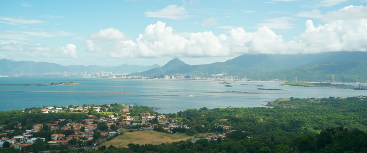 Painterly banner illustration of São Mateus do Sul