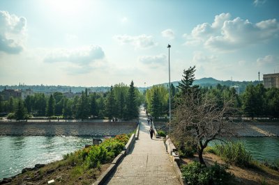 AI-generated travel thumbnail for Sari