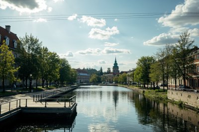 AI-generated travel thumbnail for Saue vald