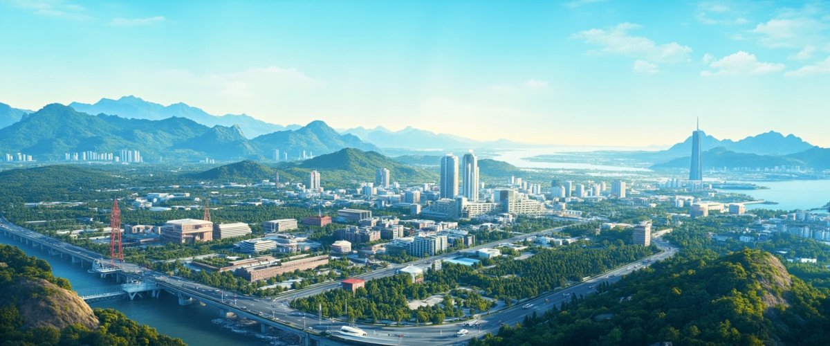 Painterly banner illustration of Seo-gu