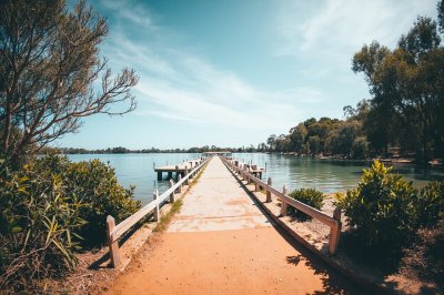 AI-generated travel thumbnail for Shark Bay