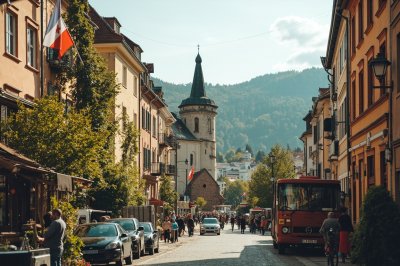 AI-generated travel thumbnail for Sibiu