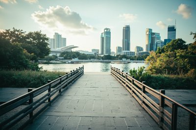 AI-generated travel thumbnail for Singapore