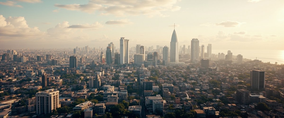 Painterly banner illustration of Sion Mumbai