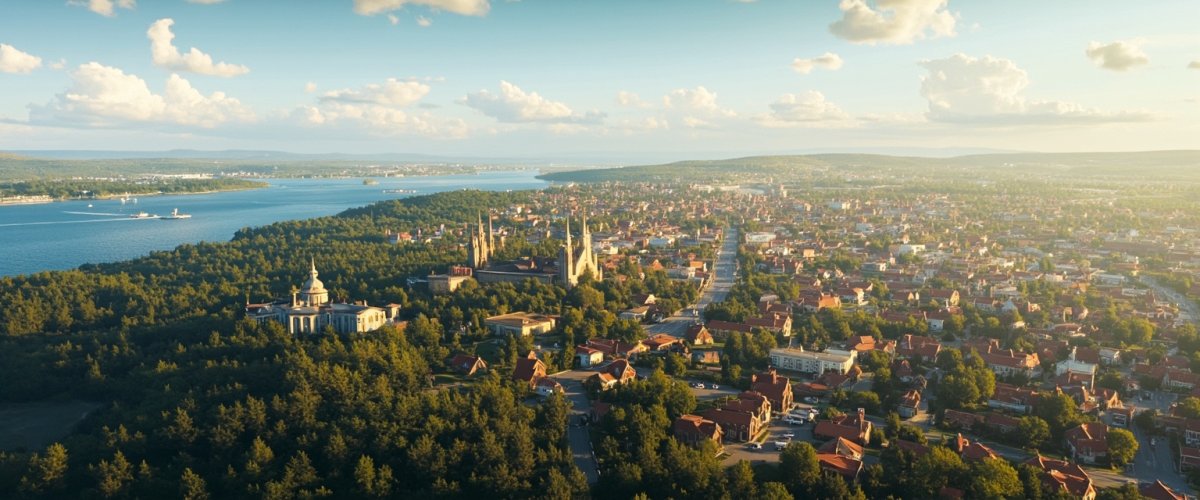 Painterly banner illustration of Sokółka