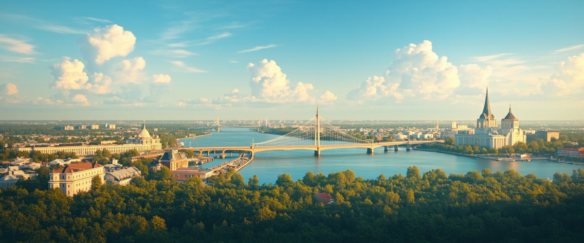 Painterly banner illustration of Sovetskoye