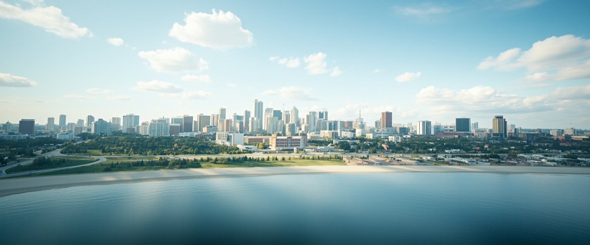 Painterly banner illustration of Swan River