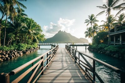 AI-generated travel thumbnail for Tahaa