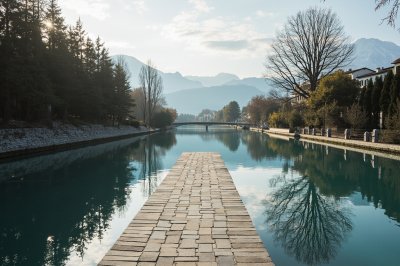 AI-generated travel thumbnail for Taibon Agordino