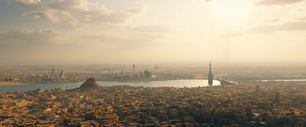 Painterly banner illustration of Tall ‘Afar