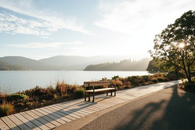 AI-generated travel thumbnail for Taupo