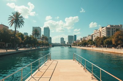 AI-generated travel thumbnail for Tel Aviv