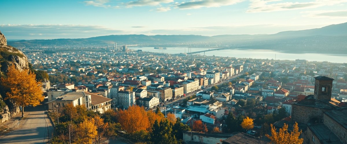 Painterly banner illustration of Telavi