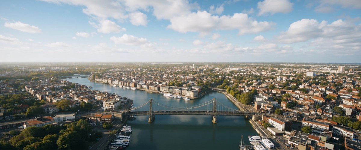 Painterly banner illustration of Thornton Heath