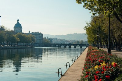 AI-generated travel thumbnail for Torino