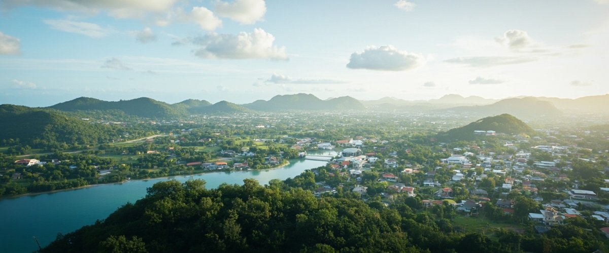 Painterly banner illustration of Tutong