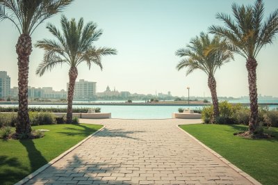 AI-generated travel thumbnail for Umm AL Quwain