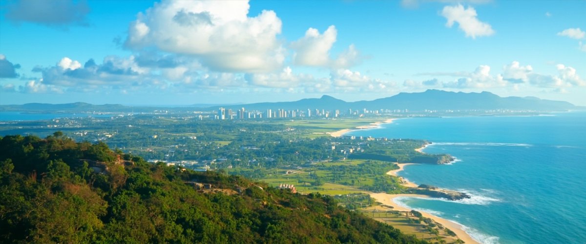 Painterly banner illustration of Unawatuna