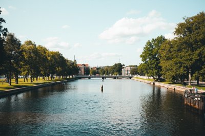 AI-generated travel thumbnail for Växjö