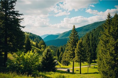 AI-generated travel thumbnail for Veitsch
