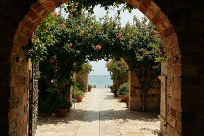 AI-generated travel thumbnail for Villagrande Strisaili