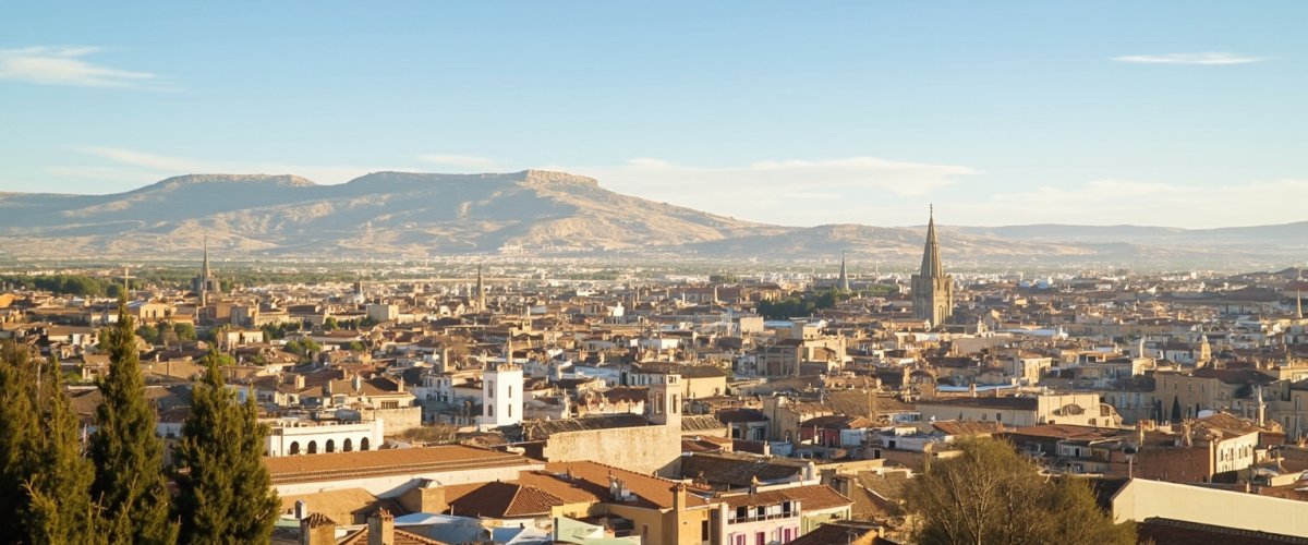 Painterly banner illustration of Villanueva del Conde