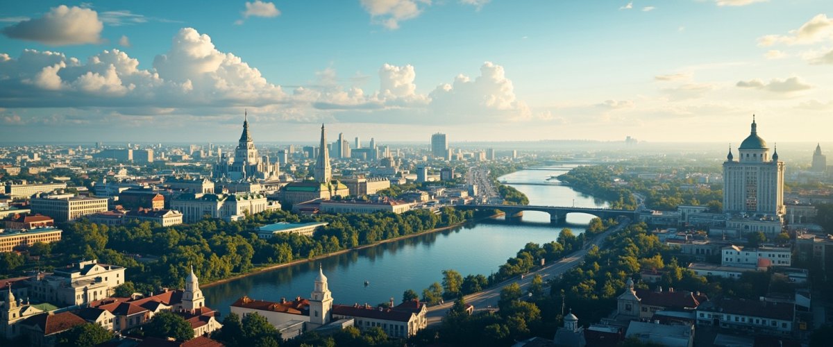 Painterly banner illustration of Vyshchetarasivka