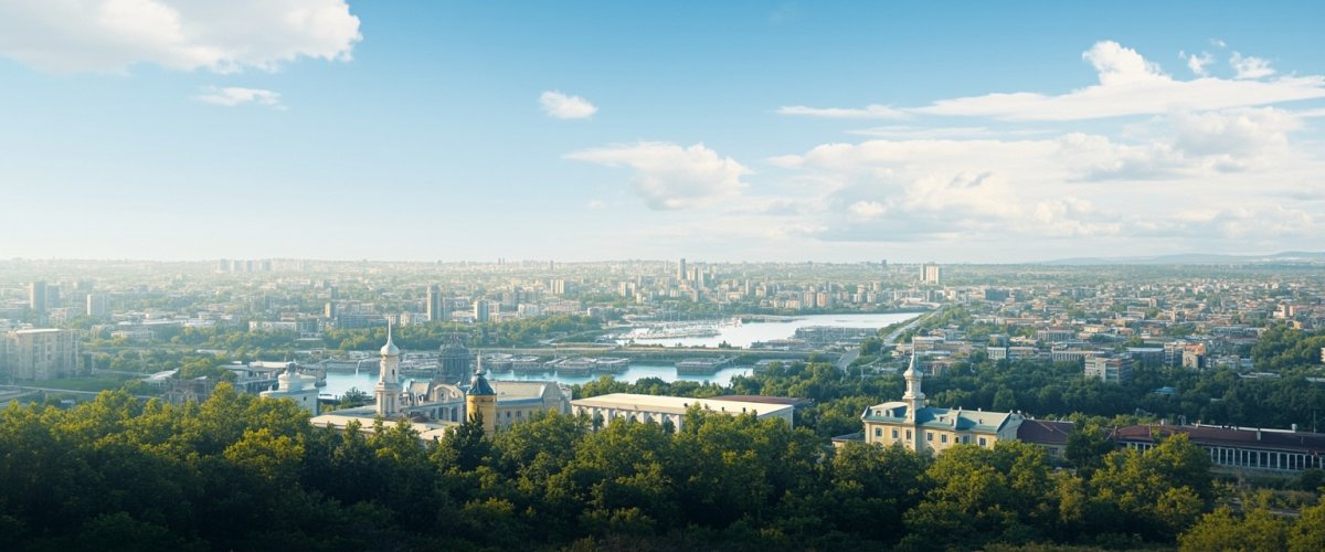 Painterly banner illustration of Yermakovo