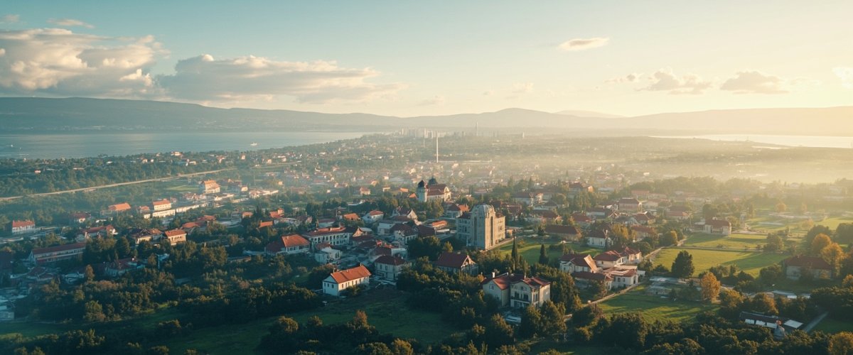 Painterly banner illustration of Zăbala