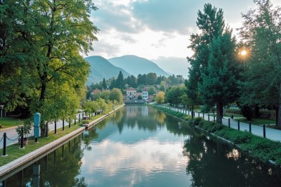 AI-generated travel thumbnail for Zgornje Bitnje