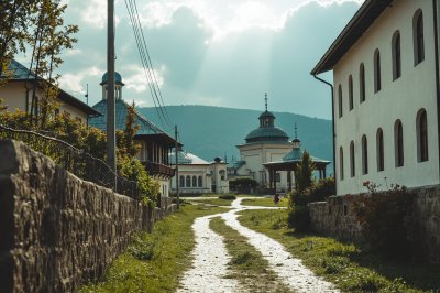 AI-generated travel thumbnail for Zugdidi