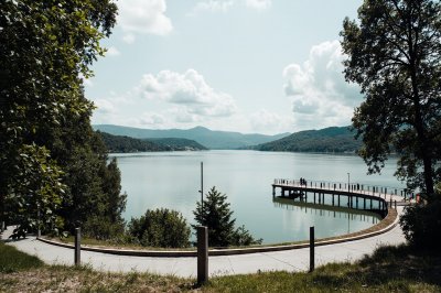 AI-generated travel thumbnail for Zvornik